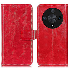 Coque Portefeuille Livre Cuir Etui Clapet K04Z pour Huawei Honor X9b 5G Rouge