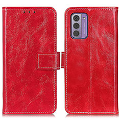 Coque Portefeuille Livre Cuir Etui Clapet K04Z pour Nokia G42 5G Rouge