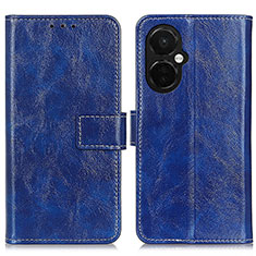 Coque Portefeuille Livre Cuir Etui Clapet K04Z pour OnePlus Nord N30 5G Bleu