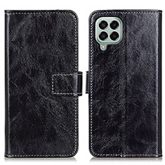 Coque Portefeuille Livre Cuir Etui Clapet K04Z pour Samsung Galaxy M33 5G Noir