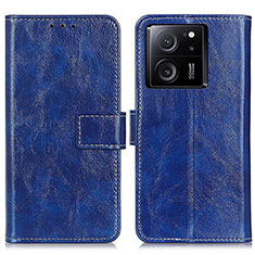 Coque Portefeuille Livre Cuir Etui Clapet K04Z pour Xiaomi Mi 13T Pro 5G Bleu