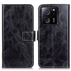 Coque Portefeuille Livre Cuir Etui Clapet K04Z pour Xiaomi Mi 13T Pro 5G Noir