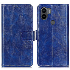 Coque Portefeuille Livre Cuir Etui Clapet K04Z pour Xiaomi Redmi A1 Plus Bleu