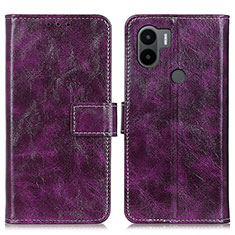 Coque Portefeuille Livre Cuir Etui Clapet K04Z pour Xiaomi Redmi A1 Plus Violet