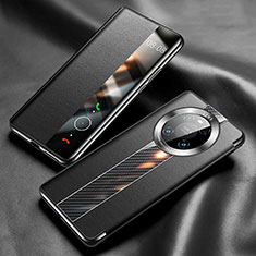 Coque Portefeuille Livre Cuir Etui Clapet K05 pour Huawei Mate 40E Pro 4G Noir