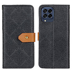 Coque Portefeuille Livre Cuir Etui Clapet K05Z pour Samsung Galaxy M53 5G Noir