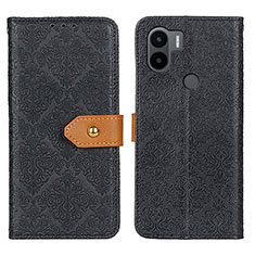 Coque Portefeuille Livre Cuir Etui Clapet K05Z pour Xiaomi Redmi A1 Plus Noir