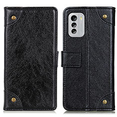 Coque Portefeuille Livre Cuir Etui Clapet K06Z pour Nokia G60 5G Noir