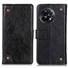 Coque Portefeuille Livre Cuir Etui Clapet K06Z pour OnePlus 11R 5G Noir
