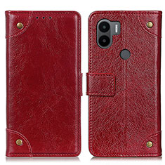 Coque Portefeuille Livre Cuir Etui Clapet K06Z pour Xiaomi Redmi A1 Plus Rouge