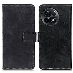 Coque Portefeuille Livre Cuir Etui Clapet K07Z pour OnePlus Ace 2 Pro 5G Noir