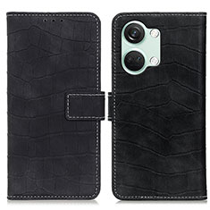 Coque Portefeuille Livre Cuir Etui Clapet K07Z pour OnePlus Ace 2V 5G Noir