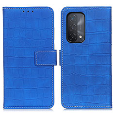 Coque Portefeuille Livre Cuir Etui Clapet K07Z pour OnePlus Nord N200 5G Bleu