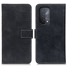 Coque Portefeuille Livre Cuir Etui Clapet K07Z pour OnePlus Nord N200 5G Noir