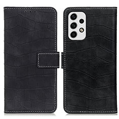 Coque Portefeuille Livre Cuir Etui Clapet K07Z pour Samsung Galaxy A23 4G Noir