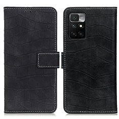 Coque Portefeuille Livre Cuir Etui Clapet K07Z pour Xiaomi Redmi 10 (2022) Noir