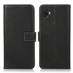 Coque Portefeuille Livre Cuir Etui Clapet K08Z pour Samsung Galaxy XCover 6 Pro 5G Noir