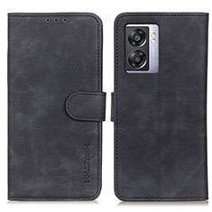 Coque Portefeuille Livre Cuir Etui Clapet K09Z pour OnePlus Nord N300 5G Noir