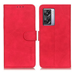 Coque Portefeuille Livre Cuir Etui Clapet K09Z pour OnePlus Nord N300 5G Rouge