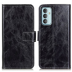 Coque Portefeuille Livre Cuir Etui Clapet KZ04 pour Samsung Galaxy F23 5G Noir