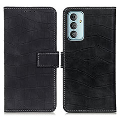 Coque Portefeuille Livre Cuir Etui Clapet KZ07 pour Samsung Galaxy F23 5G Noir