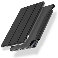 Coque Portefeuille Livre Cuir Etui Clapet L01 pour Apple iPad Pro 11 (2020) Noir