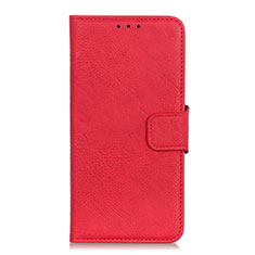 Coque Portefeuille Livre Cuir Etui Clapet L01 pour HTC Desire 19 Plus Rouge