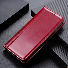 Coque Portefeuille Livre Cuir Etui Clapet L01 pour Huawei Honor 30S Rouge