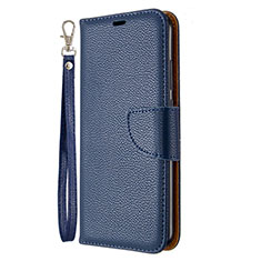 Coque Portefeuille Livre Cuir Etui Clapet L01 pour Huawei Honor 9C Bleu