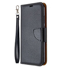 Coque Portefeuille Livre Cuir Etui Clapet L01 pour Huawei Honor 9C Noir
