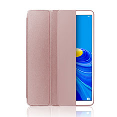 Coque Portefeuille Livre Cuir Etui Clapet L01 pour Huawei MatePad 10.8 Rose