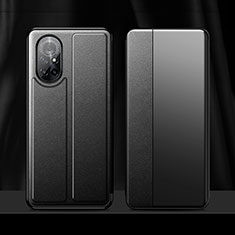 Coque Portefeuille Livre Cuir Etui Clapet L01 pour Huawei Nova 8 5G Noir