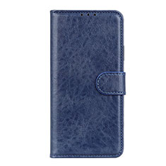 Coque Portefeuille Livre Cuir Etui Clapet L01 pour LG K51 Bleu