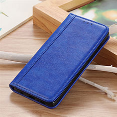 Coque Portefeuille Livre Cuir Etui Clapet L01 pour LG K92 5G Bleu