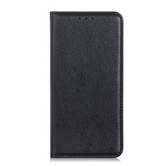 Coque Portefeuille Livre Cuir Etui Clapet L01 pour Motorola Moto G 5G Noir