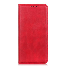 Coque Portefeuille Livre Cuir Etui Clapet L01 pour Motorola Moto One Fusion Plus Rouge