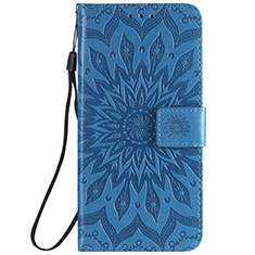 Coque Portefeuille Livre Cuir Etui Clapet L01 pour Nokia 2.3 Bleu Ciel