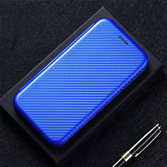 Coque Portefeuille Livre Cuir Etui Clapet L01 pour Oppo A35 Bleu
