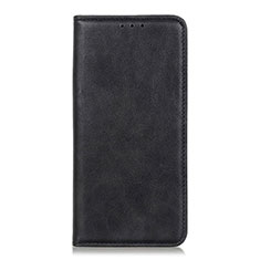 Coque Portefeuille Livre Cuir Etui Clapet L01 pour Realme C11 Noir