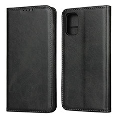 Coque Portefeuille Livre Cuir Etui Clapet L01 pour Samsung Galaxy A41 Noir