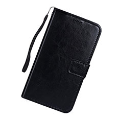 Coque Portefeuille Livre Cuir Etui Clapet L01 pour Samsung Galaxy A91 Noir