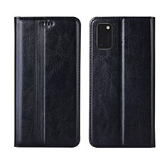 Coque Portefeuille Livre Cuir Etui Clapet L01 pour Samsung Galaxy M51 Noir