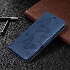 Coque Portefeuille Livre Cuir Etui Clapet L01 pour Samsung Galaxy S20 FE (2022) 5G Bleu