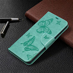 Coque Portefeuille Livre Cuir Etui Clapet L01 pour Samsung Galaxy S20 FE (2022) 5G Pastel Vert