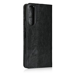 Coque Portefeuille Livre Cuir Etui Clapet L01 pour Sony Xperia 1 II Noir