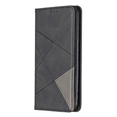 Coque Portefeuille Livre Cuir Etui Clapet L01 pour Sony Xperia L4 Noir