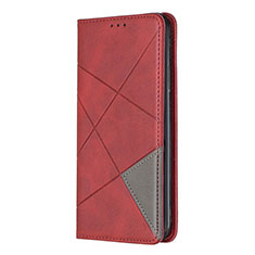 Coque Portefeuille Livre Cuir Etui Clapet L01 pour Sony Xperia L4 Rouge
