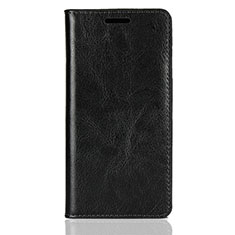 Coque Portefeuille Livre Cuir Etui Clapet L01 pour Sony Xperia XZ2 Compact Noir