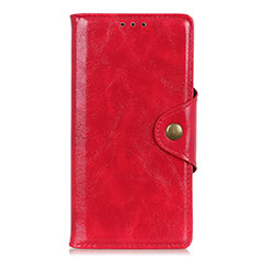 Coque Portefeuille Livre Cuir Etui Clapet L01 pour Xiaomi Poco M2 Pro Rouge