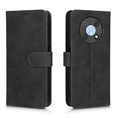 Coque Portefeuille Livre Cuir Etui Clapet L01Z pour Huawei Nova Y90 Noir